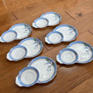 Royal Albert bone, china England, harebell